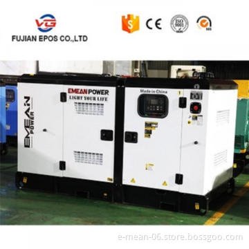 Powered by  6BTA5.9-G2 factory price silent 125kva diesel generator